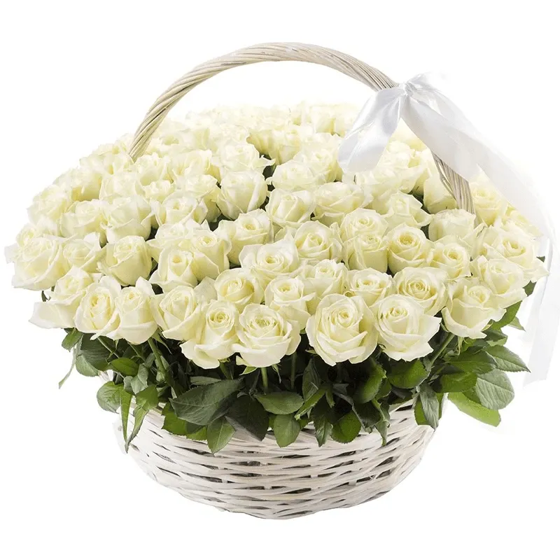 Корзина с цветами Искатели успеха